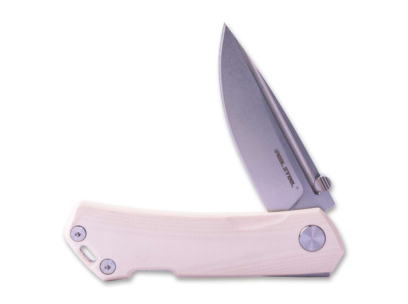 Real Steel Taschenmesser Taschenmesser Luna Maius Eco G10 Ivory von Real Steel