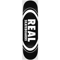 Real Team Classic Oval 8.25" Skateboard Deck black Real Team Classic Oval 8.25" Skateboard Deck black von Real