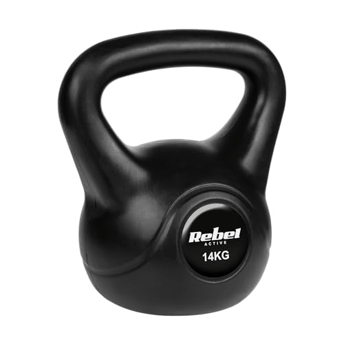 Rebel Kettlebell Bitumen 14kg PVC RBA-2317 Rebel Kettlebell Bitumen 14kg PVC RBA-2317 von Rebel Electro