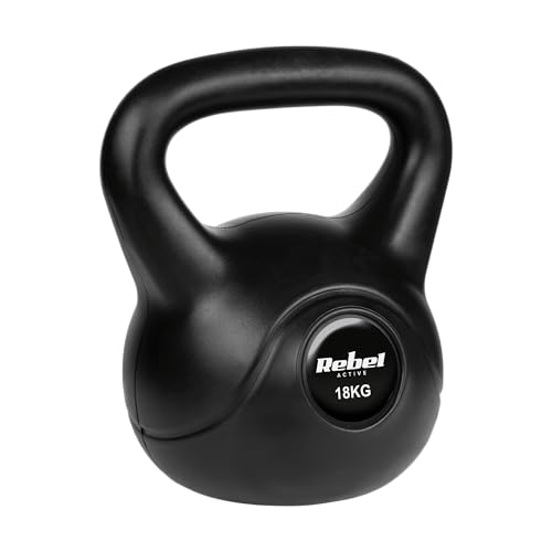 Rebel Kettlebell Bitumen 18kg PVC RBA-2319 Rebel Kettlebell Bitumen 18kg PVC RBA-2319 von Rebel Electro