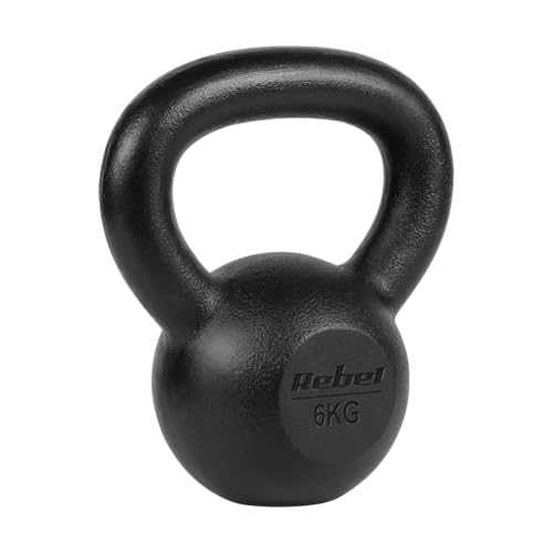 Rebel Kettlebell Gusseisen 6kg REBEL ACTIVE RBA-2323-06 von Rebel Electro