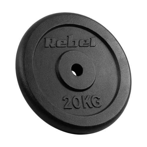 Rebel Last Gusseisen 20kg Bohrung 31mm Teller Classic RBA-2131 von Rebel Electro