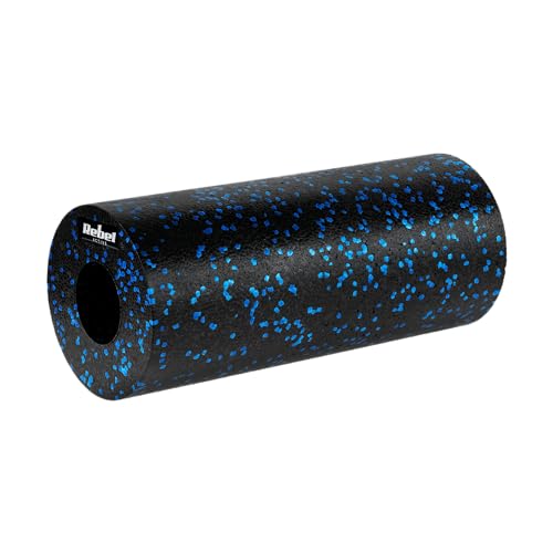 Rebel Massagewalze - Roller Schaum Glatt 14x33cm Farbe Schwarz Blau Material EPP RBA-3053-33 von Rebel Electro