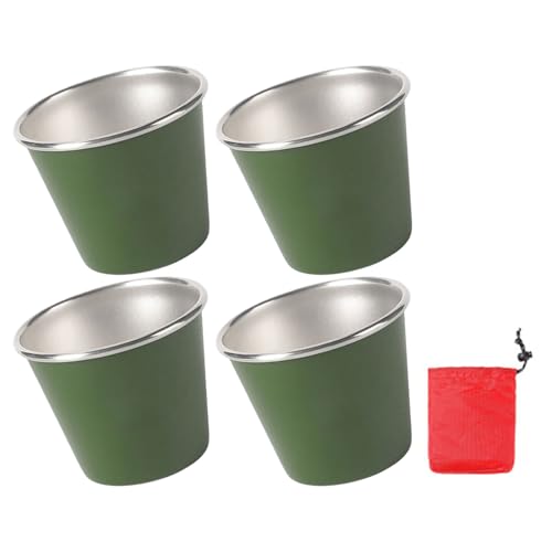 Praktisches Reisebecher Set Für Den Außenbereich Bunte Kaffeetasse Outdoor Becher Für Camping Und Versammlungen Freien von Rebellious