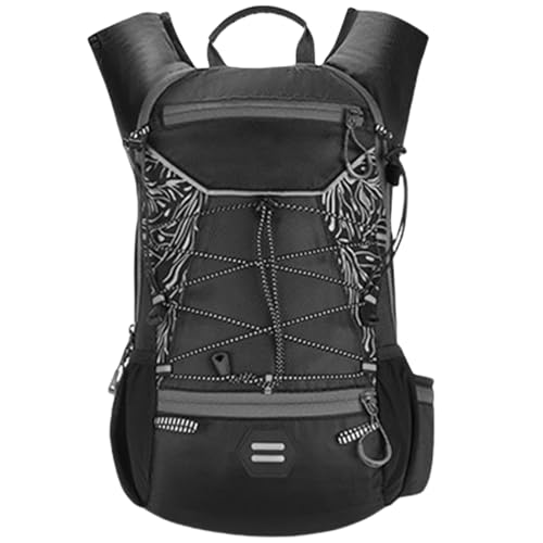 Rebellious Fahrradrucksack Outdoor Wanderrucksack Trinkrucksack Großer Kapazitätsrucksack Kletterrucksack Laufrucksack von Rebellious