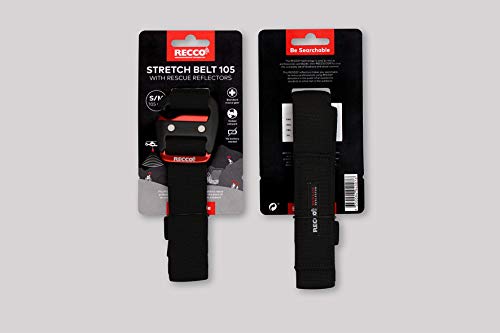 RECCO Rettungs Reflektor Gürtel Stretch: S – M (66-105 cm) mit 2 Reflektoren RECCO Rettungs Reflektor Gürtel Stretch: S – M (66-105 cm) mit 2 Reflektoren von RECCO