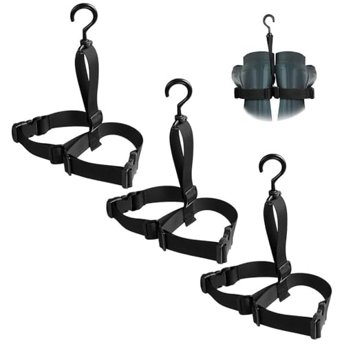 Angler Stiefel Aufhänger, Verstellba Gürtelaufhänger zum Trocknen von Wader Rack Aufbewahrung Passt alle Angelstiefel und Wathosen, Stiefel Wader Hanger, Kofferraum Aufhänger für Wathose (3 Stück) Angler Stiefel Aufhänger, Verstellba Gürtelaufhänger zum Trocknen von Wader Rack Aufbewahrung Passt alle Angelstiefel und Wathosen, Stiefel Wader Hanger, Kofferraum Aufhänger für Wathose (3 Stück) von Recitem