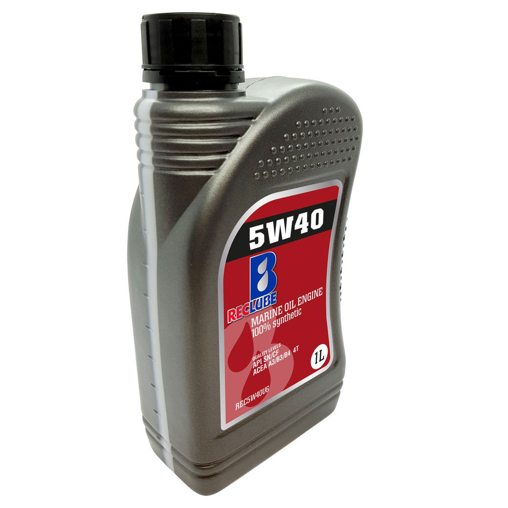 Reclube 5w40 1l Synthetic Oil 6 Units Durchsichtig von Reclube