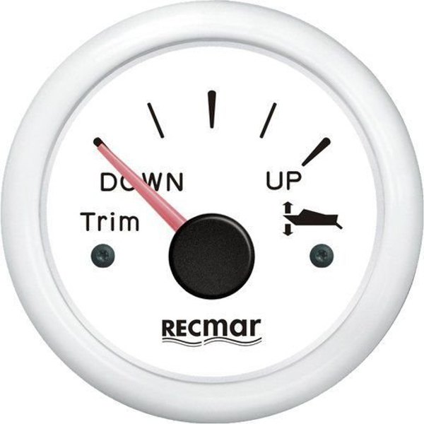 Recmar 0-190º Trim Position Indicator Weiß 51 mm Recmar 0-190º Trim Position Indicator Weiß 51 mm von Recmar