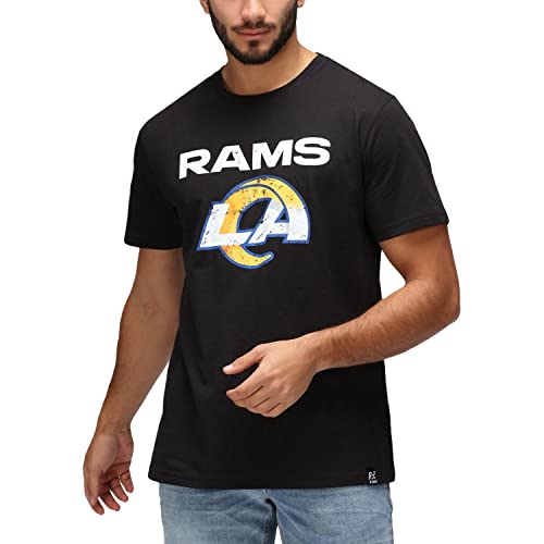 Re:Covered Shirt - NFL Los Angeles Rams schwarz - L von Recovered