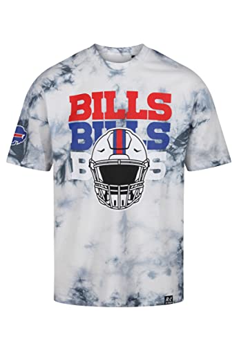 Recovered Buffalo Bills NFL Tie-Dye Relaxed Oversized T-Shirt Navy White - M Recovered Buffalo Bills NFL Tie-Dye Relaxed Oversized T-Shirt Navy White - M von Recovered
