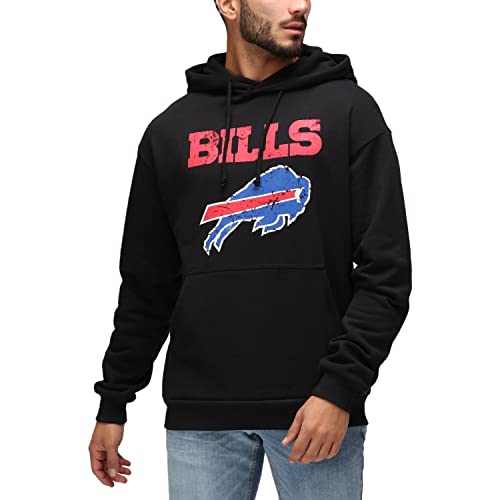 Recovered Fleece Hoody - NFL Buffalo Bills schwarz - L von Recovered