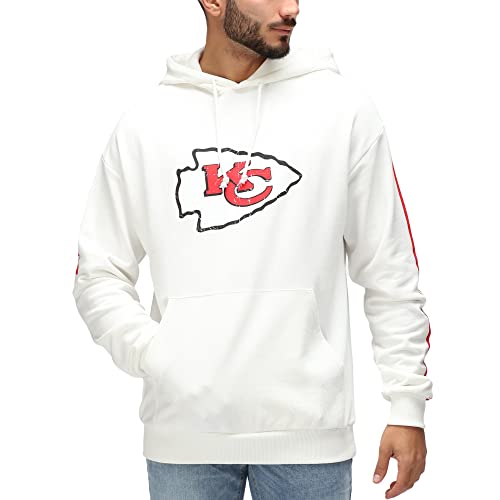 Recovered Fleece Hoody - NFL Kansas City Chiefs ecru - XL von Recovered