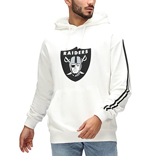 Recovered Fleece Hoody - NFL Las Vegas Raiders Ecru - XL von Recovered