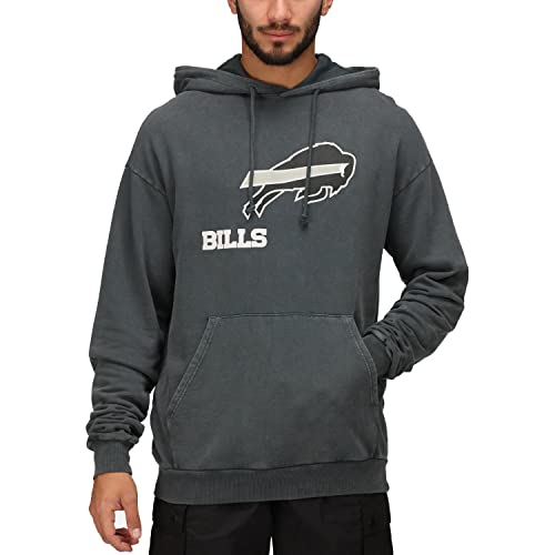 Recovered Hoody - Chrome Buffalo Bills Washed - M Recovered Hoody - Chrome Buffalo Bills Washed - M von Recovered