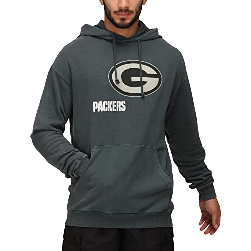 Recovered Hoody - Chrome Green Bay Packers Washed - XL Recovered Hoody - Chrome Green Bay Packers Washed - XL von Recovered