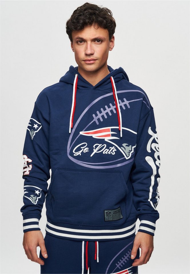 Recovered Kapuzensweatshirt NFL Patriots Go Pats für alle New England Patriots-Fans Recovered Kapuzensweatshirt NFL Patriots Go Pats für alle New England Patriots-Fans von Recovered