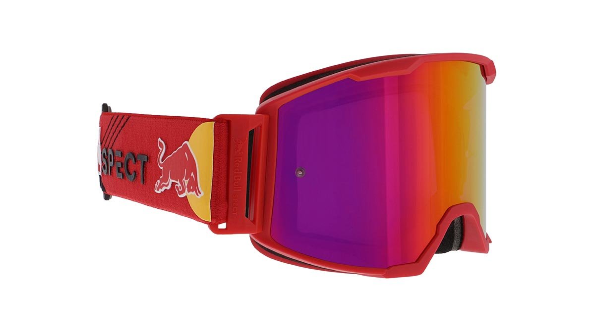 Red Bull Spect MX Brille+BOX,POUCH,FACEFOAM,CLEARLENS,FLYER von Red Bull Spect