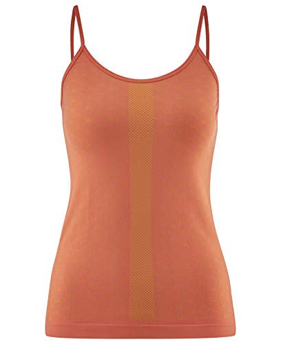 Red Chili Damen Top Wo Niwa Seamless, Koi Orange, M, 301180370380 von Red Chili