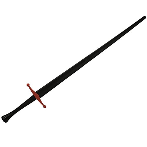 Red Dragon Armoury Synthetisches Sparring-Schwert – Schwarze Klinge mit rotem Schutzgitter PR9441 Synthetisches Bastard-Sparring-Schwert – Schwarze Klinge mit rotem Schutz Red Dragon Armoury Synthetisches Sparring-Schwert – Schwarze Klinge mit rotem Schutzgitter PR9441 Synthetisches Bastard-Sparring-Schwert – Schwarze Klinge mit rotem Schutz von Red Dragon Armoury