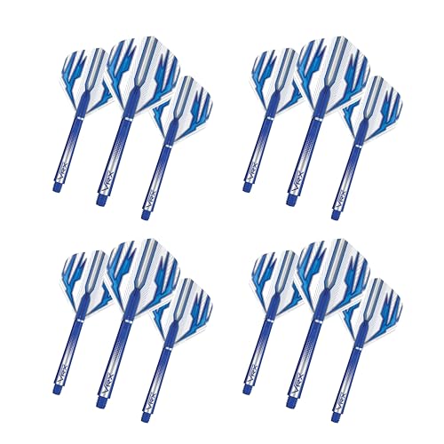 RED DRAGON Dart Flight and Schäfte Kombi Blau - 4 Sätze Standardflüge und 4 Sätze Medium VRX Schäfte pro Packung RED DRAGON Dart Flight and Schäfte Kombi Blau - 4 Sätze Standardflüge und 4 Sätze Medium VRX Schäfte pro Packung von RED DRAGON