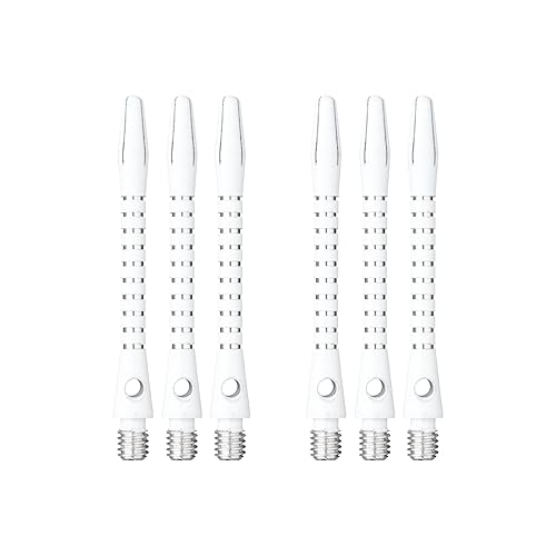 RED DRAGON DRX Coated Aluminium Short White Dart Stems (Shafts) - 2 sets per pack (6 Stems in total) RED DRAGON DRX Coated Aluminium Short White Dart Stems (Shafts) - 2 sets per pack (6 Stems in total) von RED DRAGON