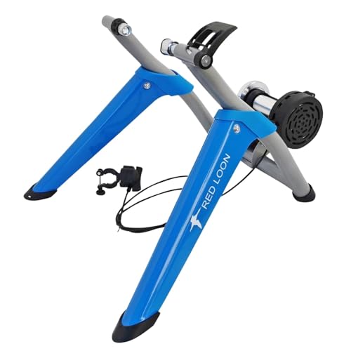 Fahrrad Rollentrainer Fahrradrolle Indoor Bike Trainer Heimtrainer - Red Loon BTX008-26-29 Zoll Räder - 6 Gänge Magnetbremse - bis zu 150 kg belastbar - Klappbarer Rennrad Rollentrainer Fahrrad Rollentrainer Fahrradrolle Indoor Bike Trainer Heimtrainer - Red Loon BTX008-26-29 Zoll Räder - 6 Gänge Magnetbremse - bis zu 150 kg belastbar - Klappbarer Rennrad Rollentrainer von Red Loon