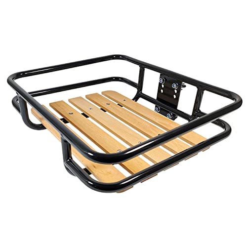Frontgepäckträger Fahrrad | Fahrrad Gepäckträger vorne | Gepäckträger Vorderrad | Fahrrad Gepäckhalter | Front Loader | Red Loon | Stahl/Holz | Holz Auflage Frontgepäckträger Fahrrad | Fahrrad Gepäckträger vorne | Gepäckträger Vorderrad | Fahrrad Gepäckhalter | Front Loader | Red Loon | Stahl/Holz | Holz Auflage von Red Loon