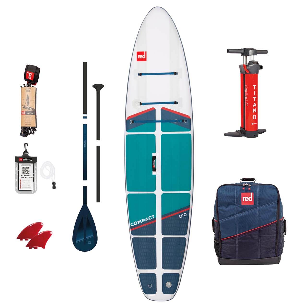 Red Paddle Compact 11 SUP-Set Red Paddle Compact 11 SUP-Set von Red Paddle Co
