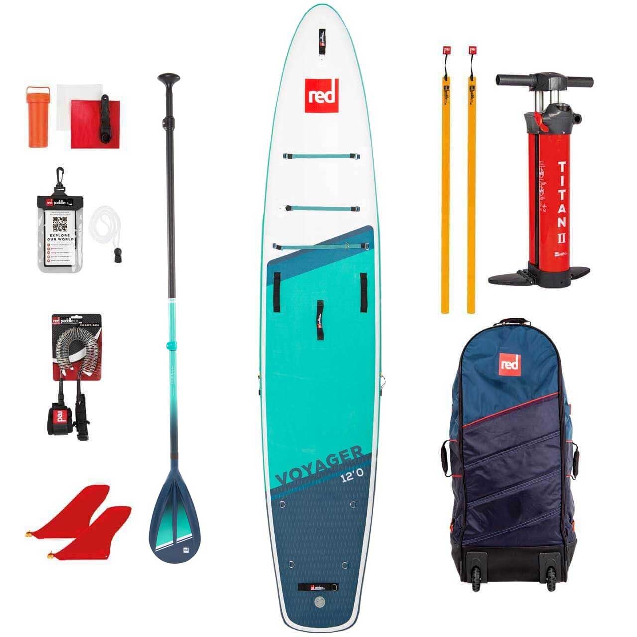 Red Paddle Set Voyager 12&#039;0 von Red Paddle Co