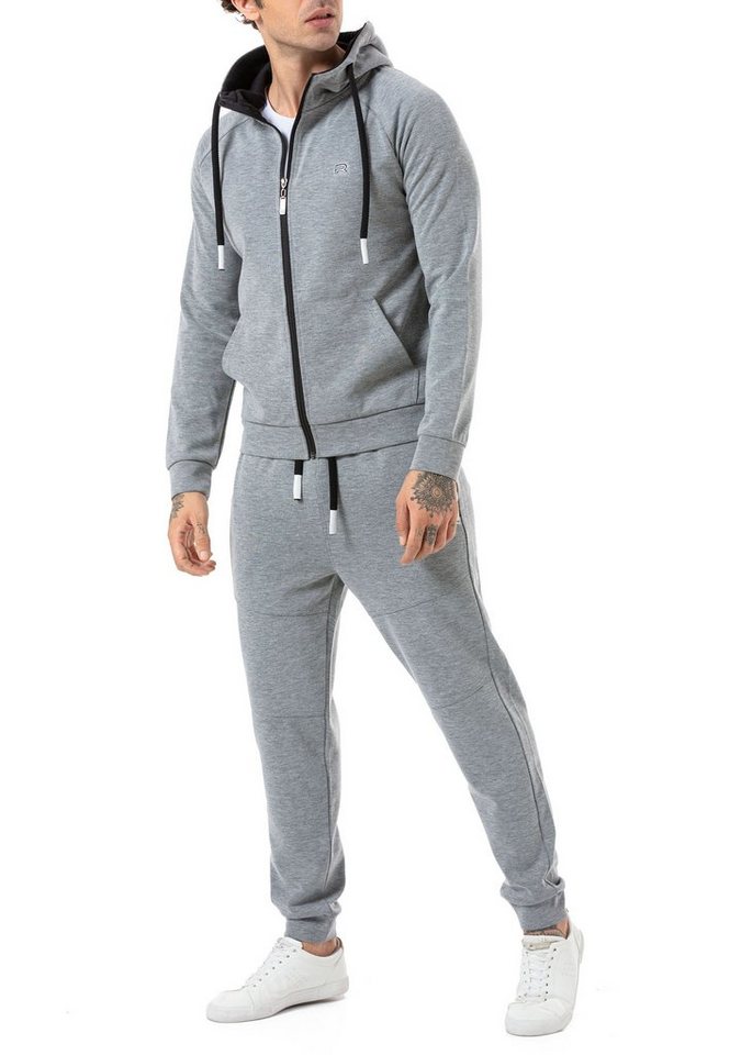 RedBridge Jogginganzug Red Bridge Herren Jogginganzug Sweat Jacke und Hose Set (2-tlg), Komfortabel RedBridge Jogginganzug Red Bridge Herren Jogginganzug Sweat Jacke und Hose Set (2-tlg), Komfortabel von RedBridge