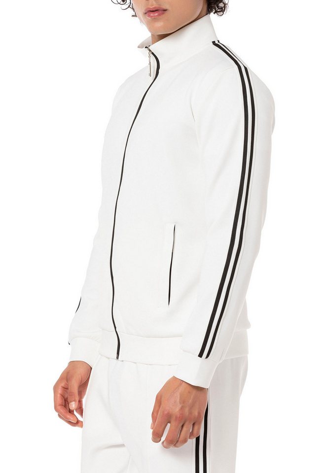 RedBridge Sweatjacke mit Streifen Sportliches Design RedBridge Sweatjacke mit Streifen Sportliches Design von RedBridge