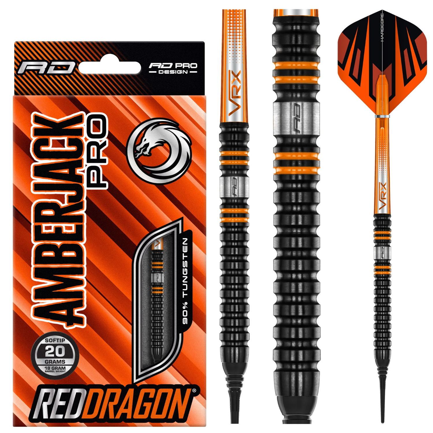 Amberjack Pro 1 Softdarts 20g Amberjack Pro 1 Softdarts 20g von RedDragon