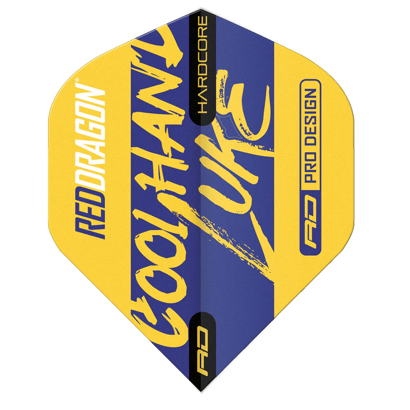 Luke Humphries Signature Yellow Hardcore Flights Standard Luke Humphries Signature Yellow Hardcore Flights Standard von RedDragon