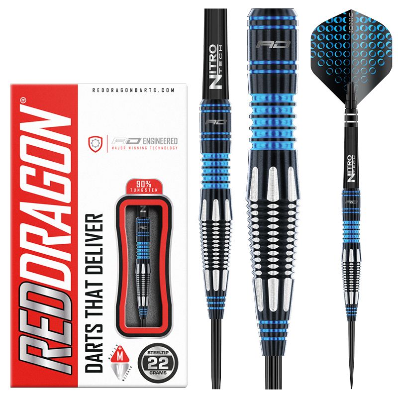 Marlin 90% Tungsten Steeldarts 22g Marlin 90% Tungsten Steeldarts 22g von RedDragon