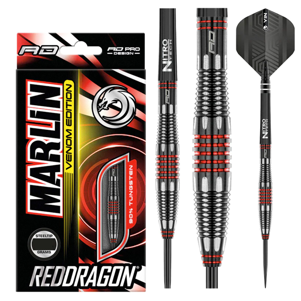 Marlin Venom Edition Steeldart 90% 24g Marlin Venom Edition Steeldart 90% 24g von RedDragon