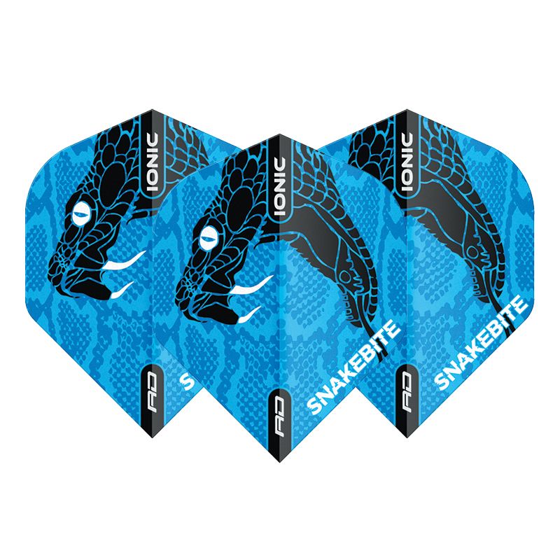 Peter Wright Snakebite Ionic Snake Head Blue Dart Flights Peter Wright Snakebite Ionic Snake Head Blue Dart Flights von RedDragon