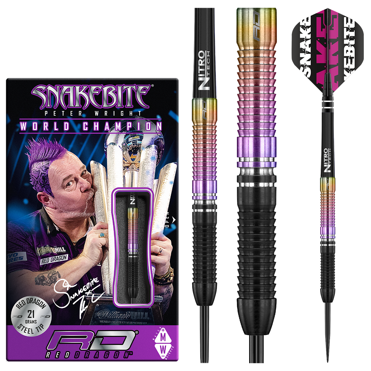 Peter Wright World Champion SE 2020 Steeldarts 21g, 23g, 25g 25g Peter Wright World Champion SE 2020 Steeldarts 21g, 23g, 25g 25g von RedDragon