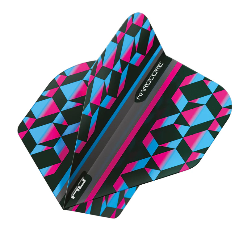 Pink, Blue & Black Geometric Hardcore Radical Flights Standard Pink, Blue & Black Geometric Hardcore Radical Flights Standard von RedDragon