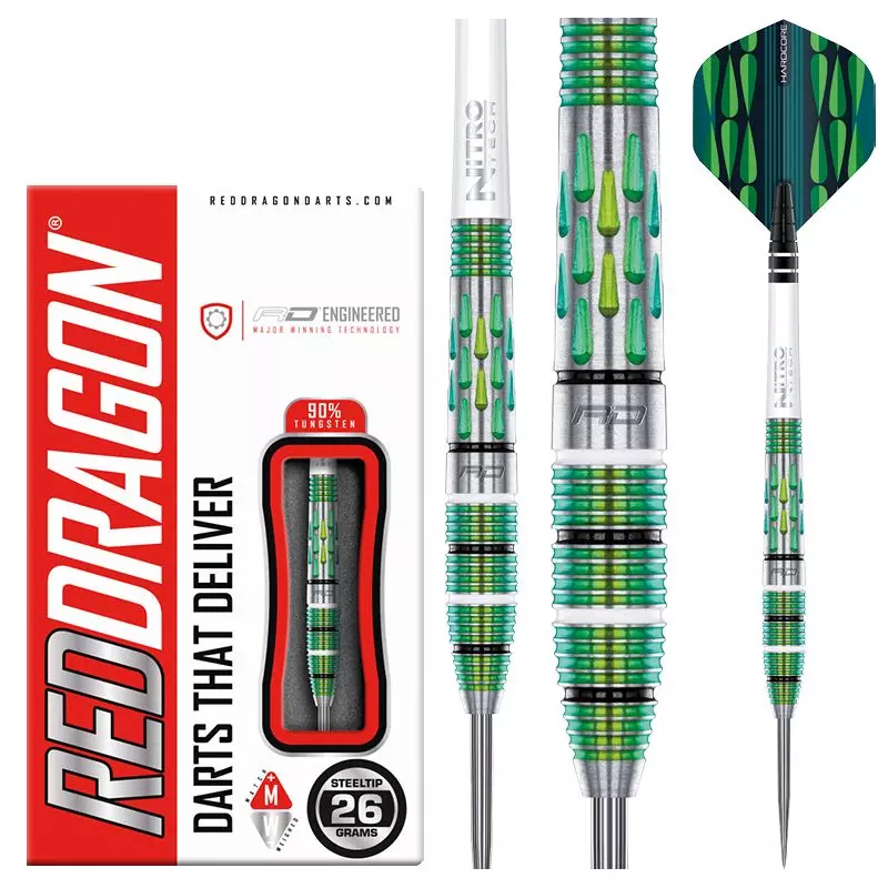 Red Dragon Artura Screamin' Green Steeldarts 24g von RedDragon