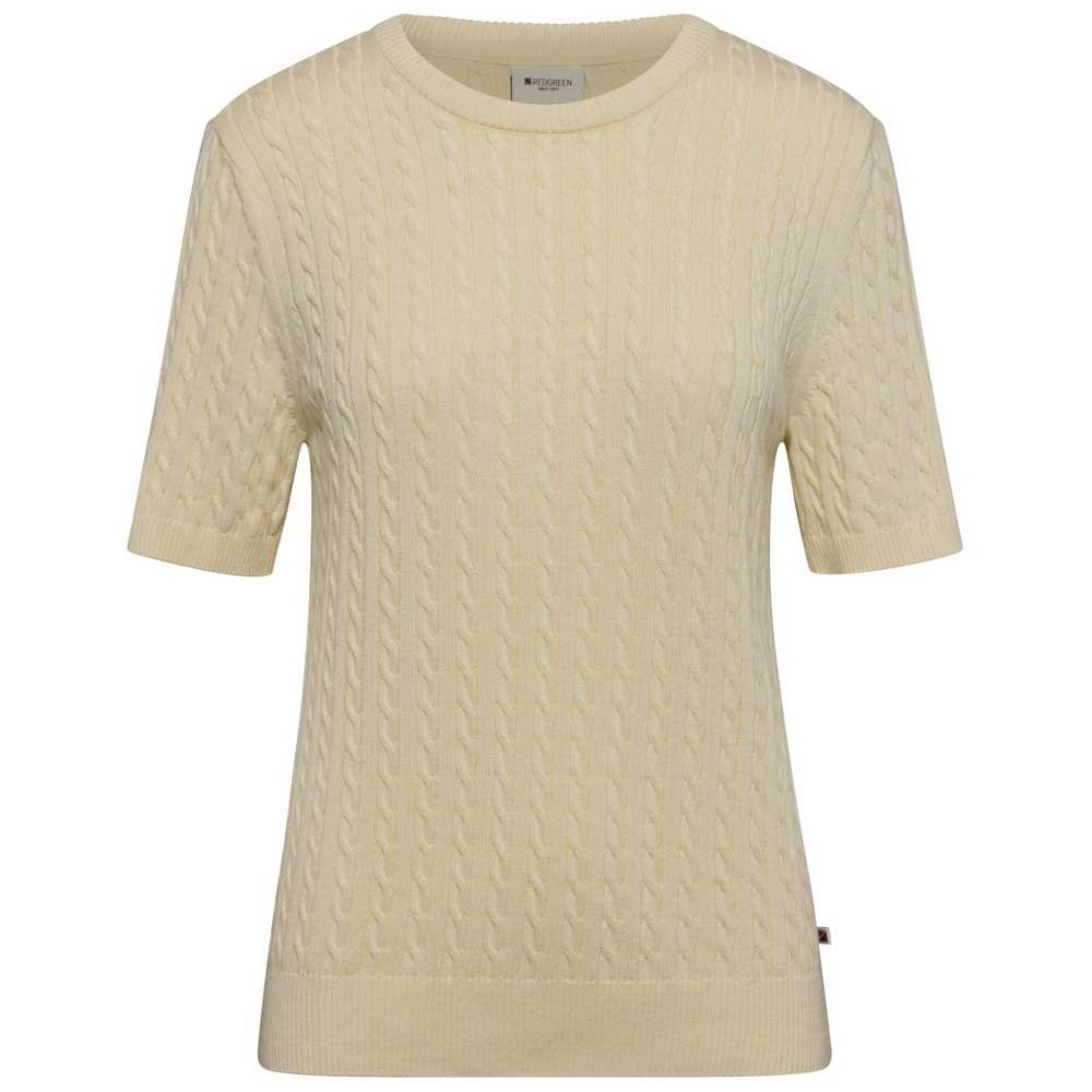Redgreen 171612405-019 Serena Cable Short Sleeve T-shirt Beige M Frau Redgreen 171612405-019 Serena Cable Short Sleeve T-shirt Beige M Frau von Redgreen