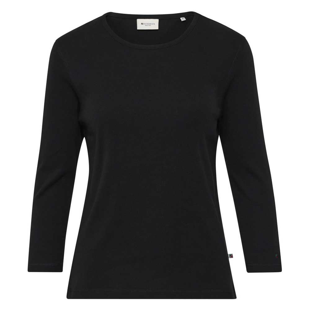 Redgreen Clarissa 3/4 Sleeve T-shirt Schwarz L Frau von Redgreen