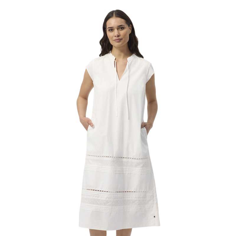 Redgreen Dominic Short Sleeve Midi Dress Weiß L Frau Redgreen Dominic Short Sleeve Midi Dress Weiß L Frau von Redgreen