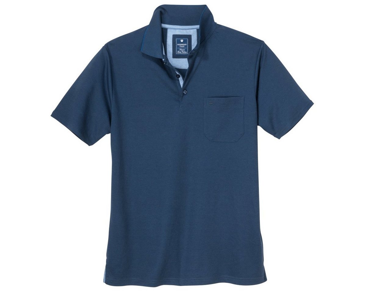 Redmond Poloshirt Redmond "Wash & Wear" Poloshirt navy große Größen Redmond Poloshirt Redmond "Wash & Wear" Poloshirt navy große Größen von Redmond