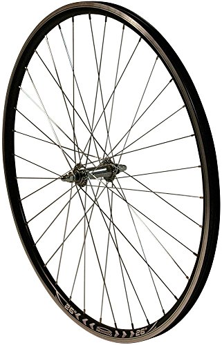 Redondo 26 Zoll Vorderrad Laufrad Fahrrad V-Profil Hohlkammer 26" Felge Schwarz Redondo 26 Zoll Vorderrad Laufrad Fahrrad V-Profil Hohlkammer 26" Felge Schwarz von Redondo