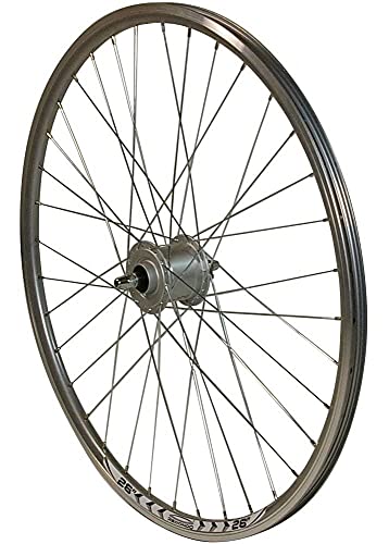 Redondo 26 Zoll Vorderrad Hohlkammer Felge Silber mit Nexus Nabendynamo Redondo 26 Zoll Vorderrad Hohlkammer Felge Silber mit Nexus Nabendynamo von Redondo