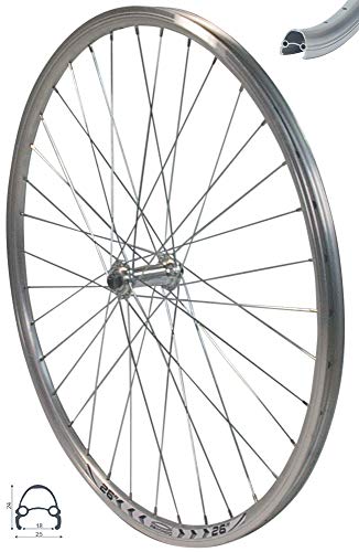 Redondo 26 Zoll Vorderrad Laufrad Fahrrad V Profil Felge Silber Redondo 26 Zoll Vorderrad Laufrad Fahrrad V Profil Felge Silber von Redondo