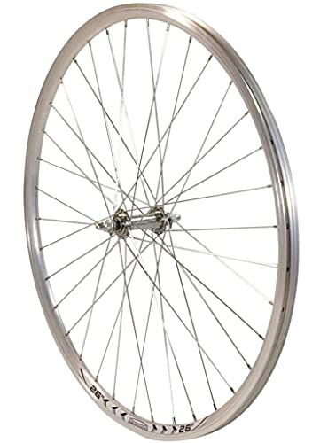 Redondo 26 Zoll Vorderrad Laufrad Fahrrad V-Profil Hohlkammer 26" Felge Silber Redondo 26 Zoll Vorderrad Laufrad Fahrrad V-Profil Hohlkammer 26" Felge Silber von Redondo