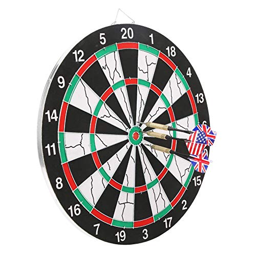【𝐁𝐥𝐚𝐜𝐤 𝐅𝐫𝐢𝐝𝐚𝒚 𝐃𝐞𝐚𝐥𝐬】 Dartboard-Set, 36x1,7 cm Dartboard-Zielspiel, Simple Relax 1220g Doppelseitige Dartscheibe, doppelseitig für KTV Leisure Entertainment Games Study Eyesight 【𝐁𝐥𝐚𝐜𝐤 𝐅𝐫𝐢𝐝𝐚𝒚 𝐃𝐞𝐚𝐥𝐬】 Dartboard-Set, 36x1,7 cm Dartboard-Zielspiel, Simple Relax 1220g Doppelseitige Dartscheibe, doppelseitig für KTV Leisure Entertainment Games Study Eyesight von Redxiao