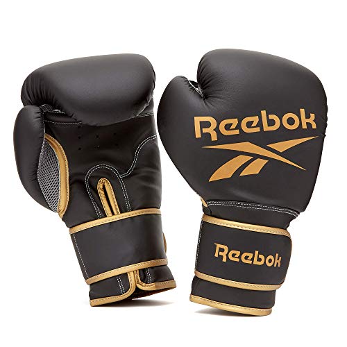 Boxing Gloves - 12oz - Gold/Black Boxing Gloves - 12oz - Gold/Black von Reebok